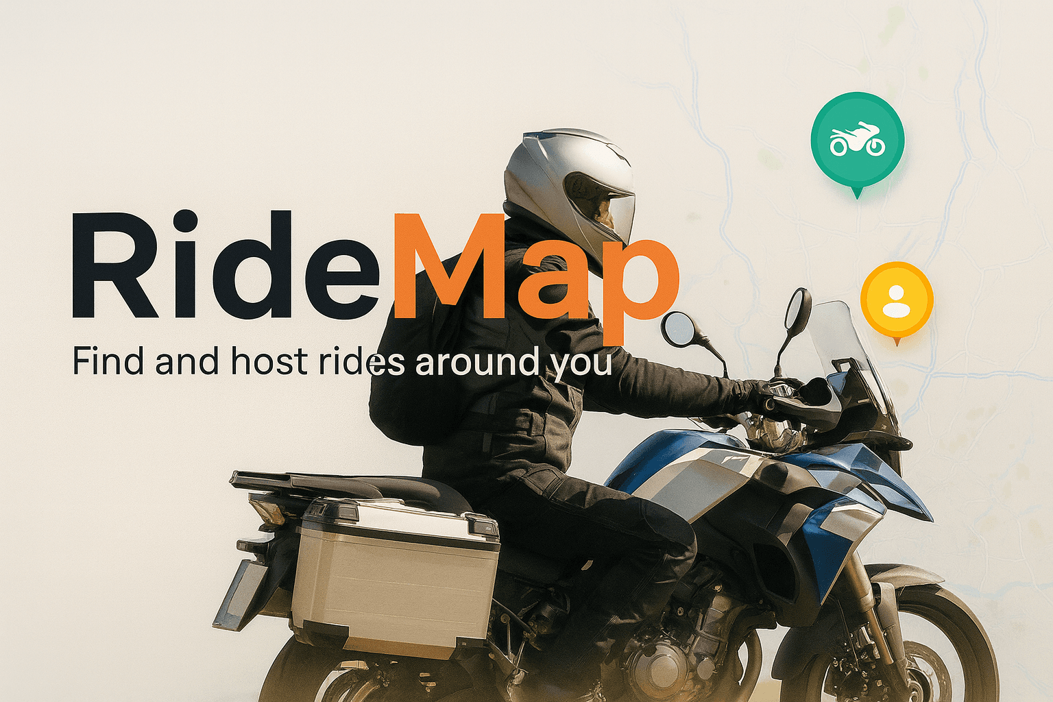 RideMap – Motorcycle Events & Community App
